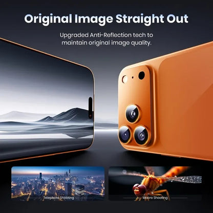 1pc Protective Film for iPhone 17 18 Pro Max/iPhone 17 18 Pro/17 Air 18 Fold Full Coverage Camera Lens Protector Metal Frame